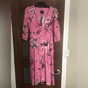 Marchesa Notte A-line Midi Dress size 4